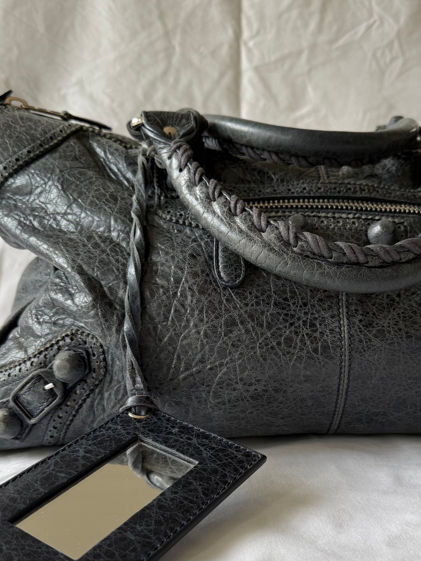 Balenciaga Giant Brogues Covered Work Bag