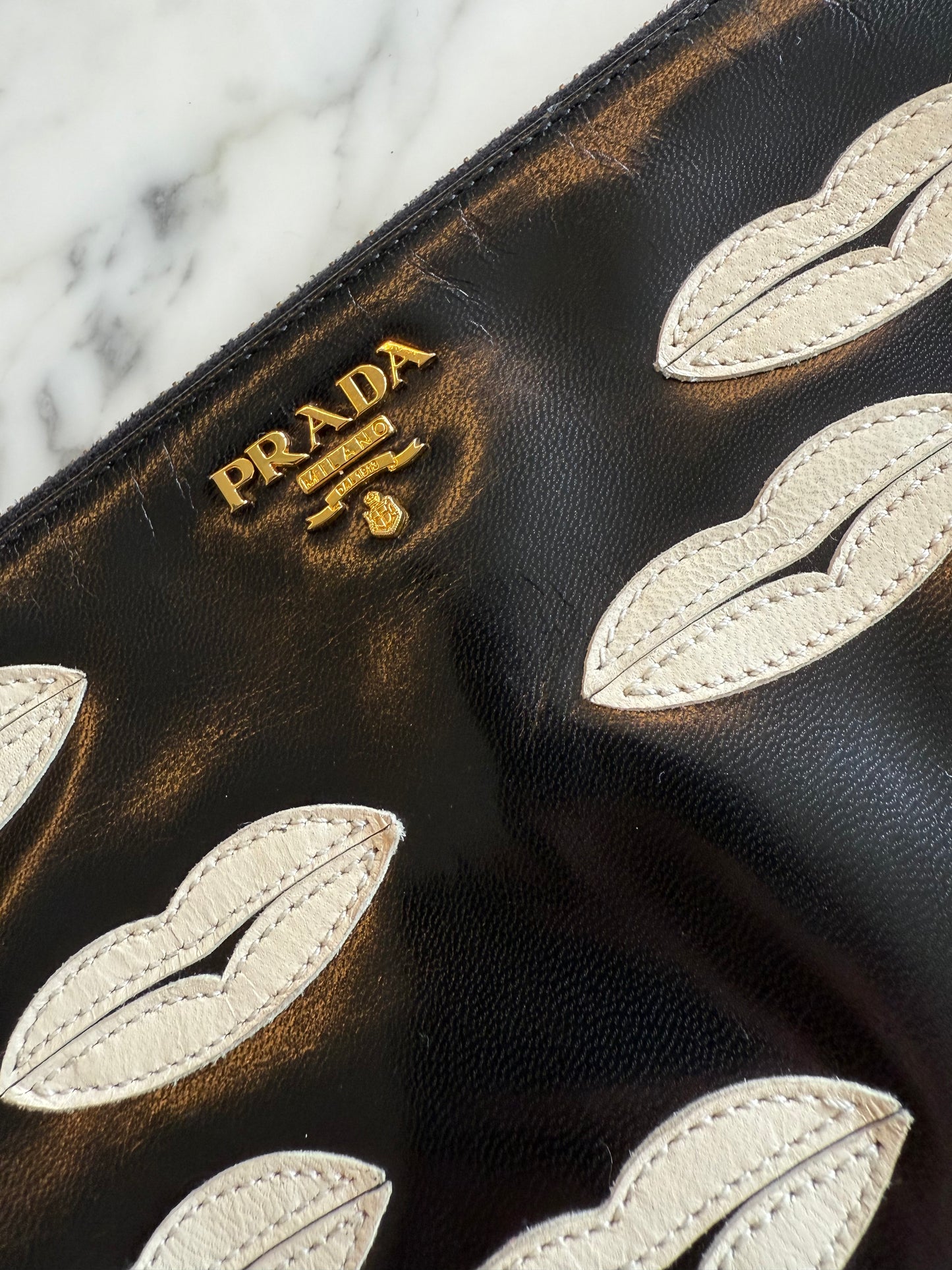 Prada Loose Lips Pouch
