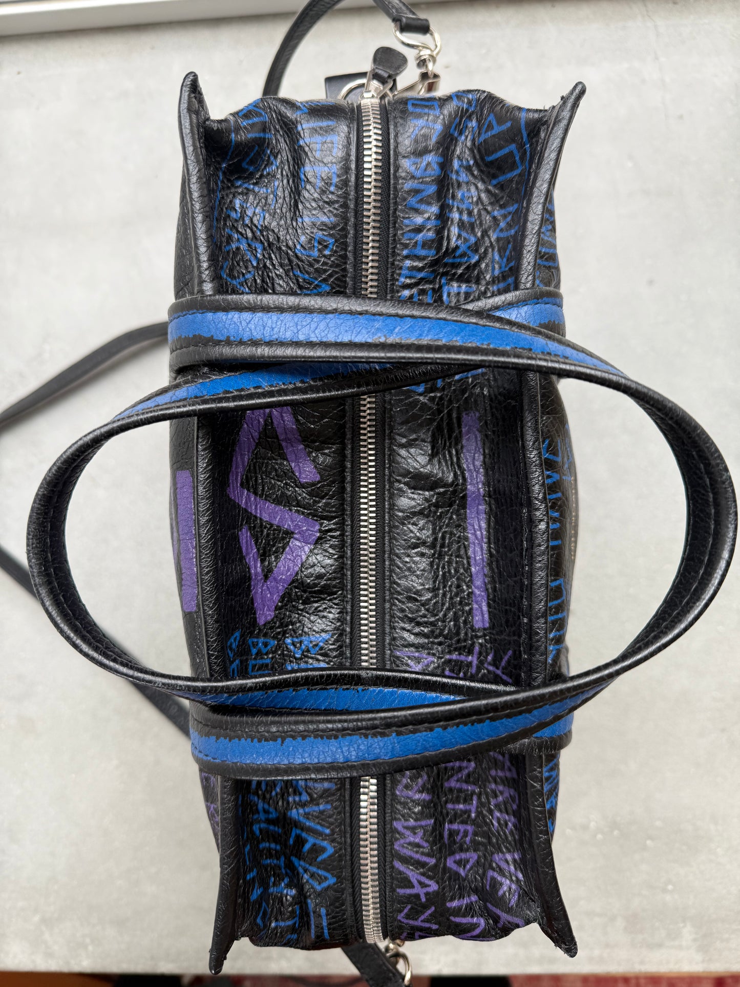 Balenciaga Graffiti Bazaar Shopper Tote