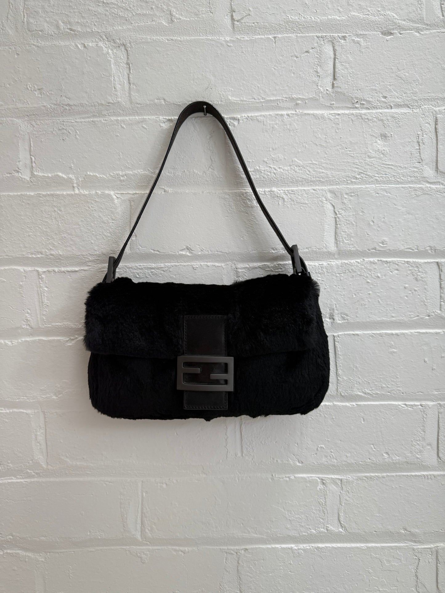 Fendi Rabbit Fur Baguette