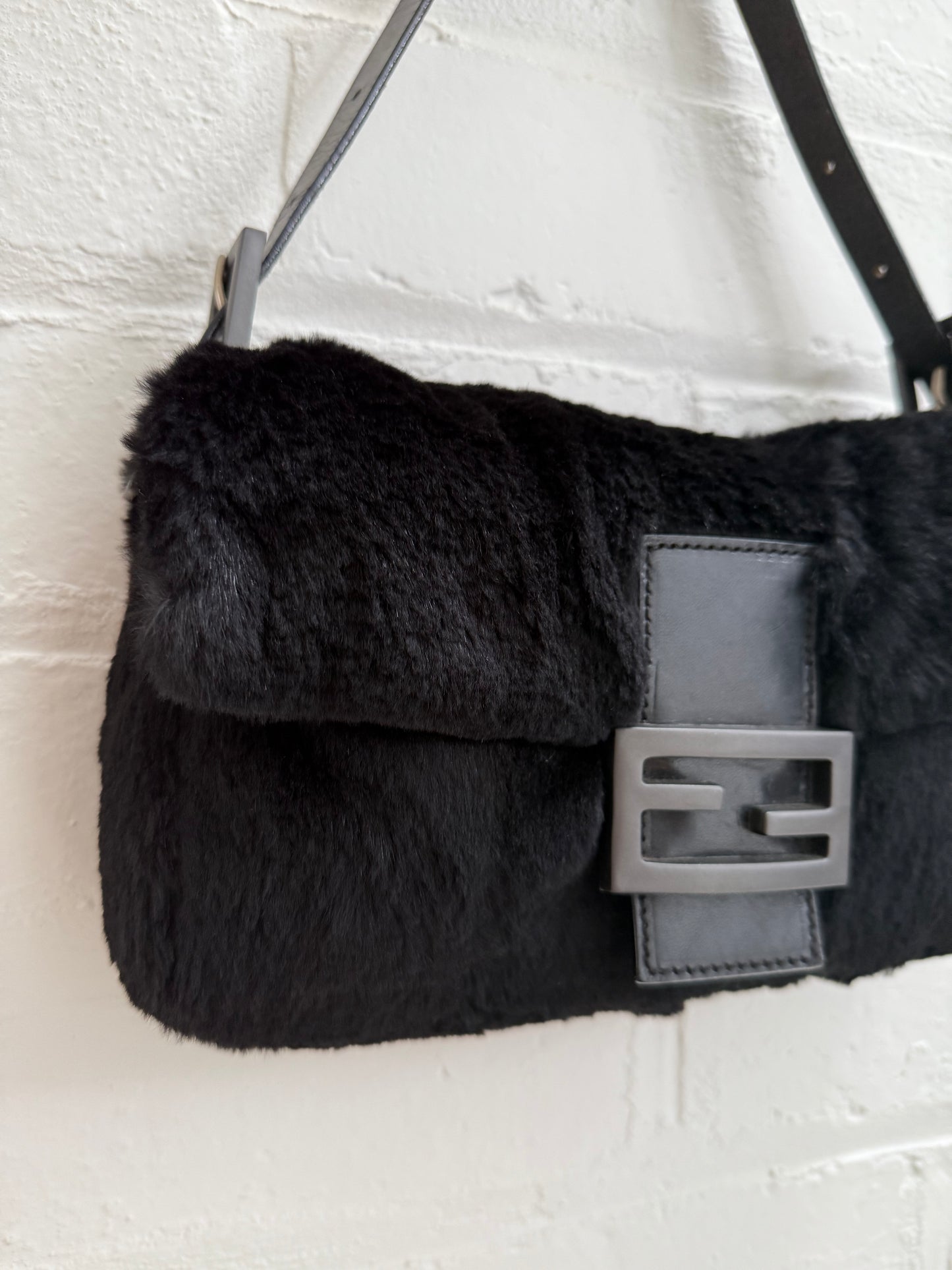 Fendi Rabbit Fur Baguette