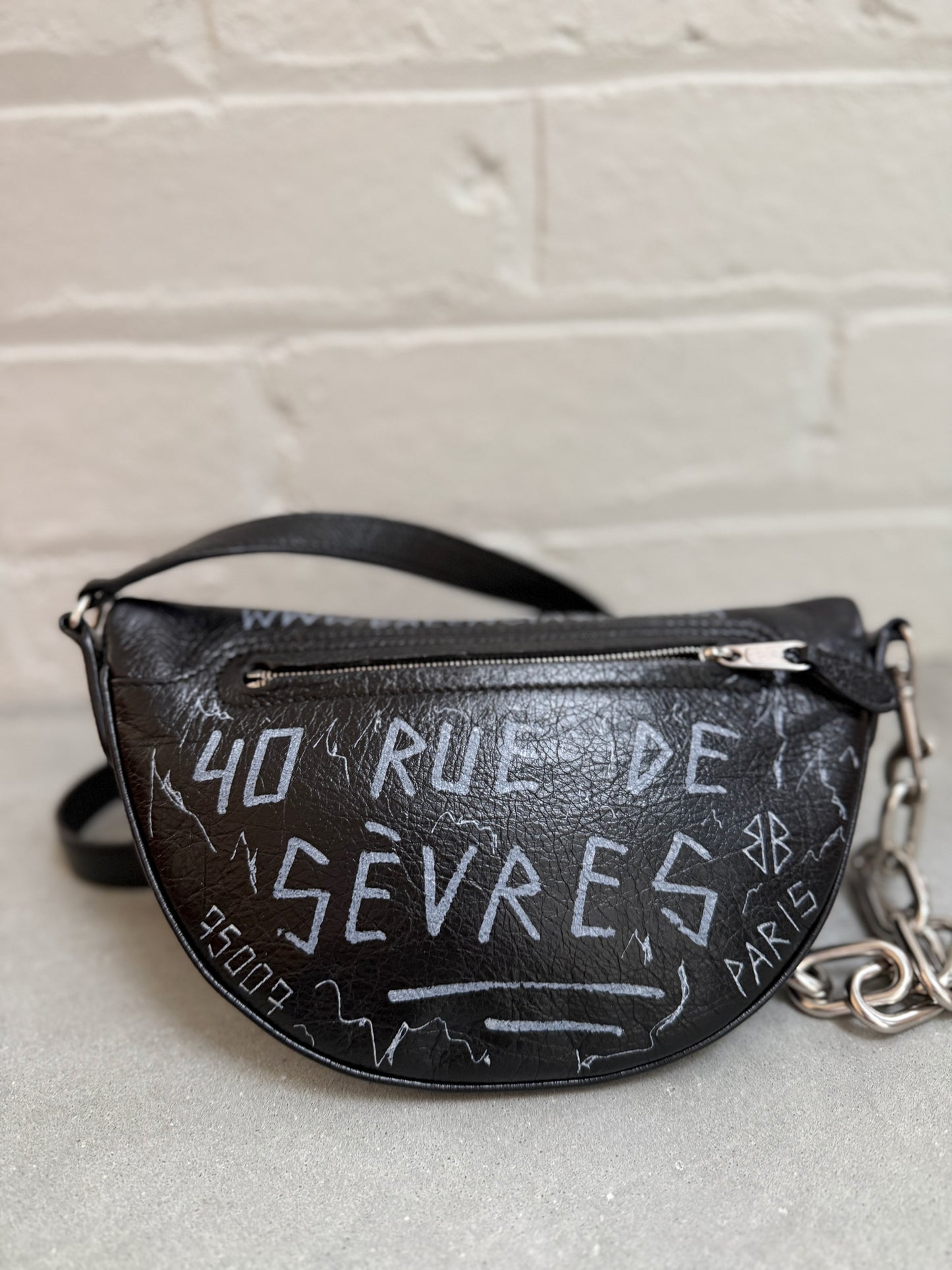 Balenciaga Souvenir Graffiti Bag