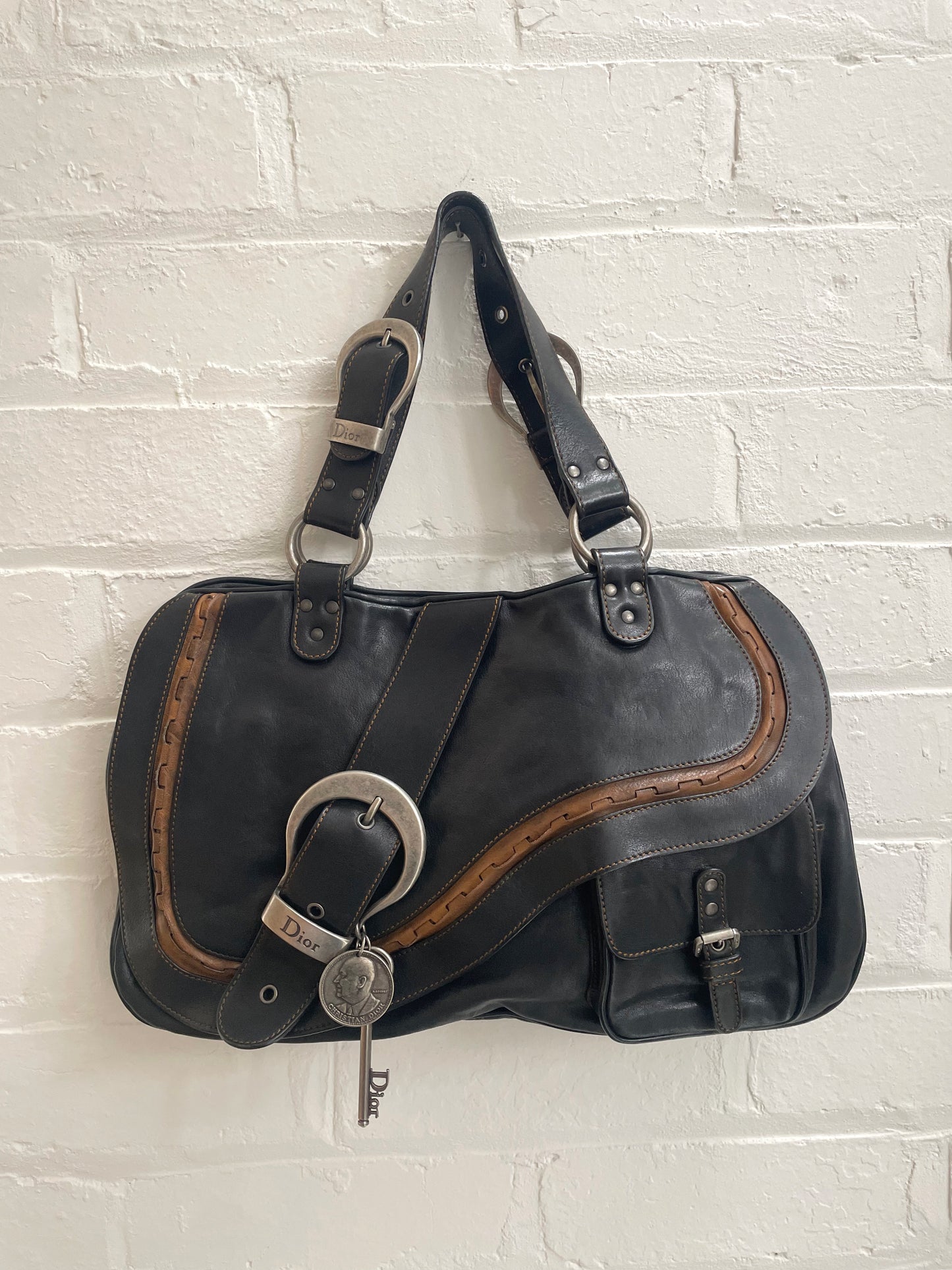 Christian Dior Gaucho Saddle Bag