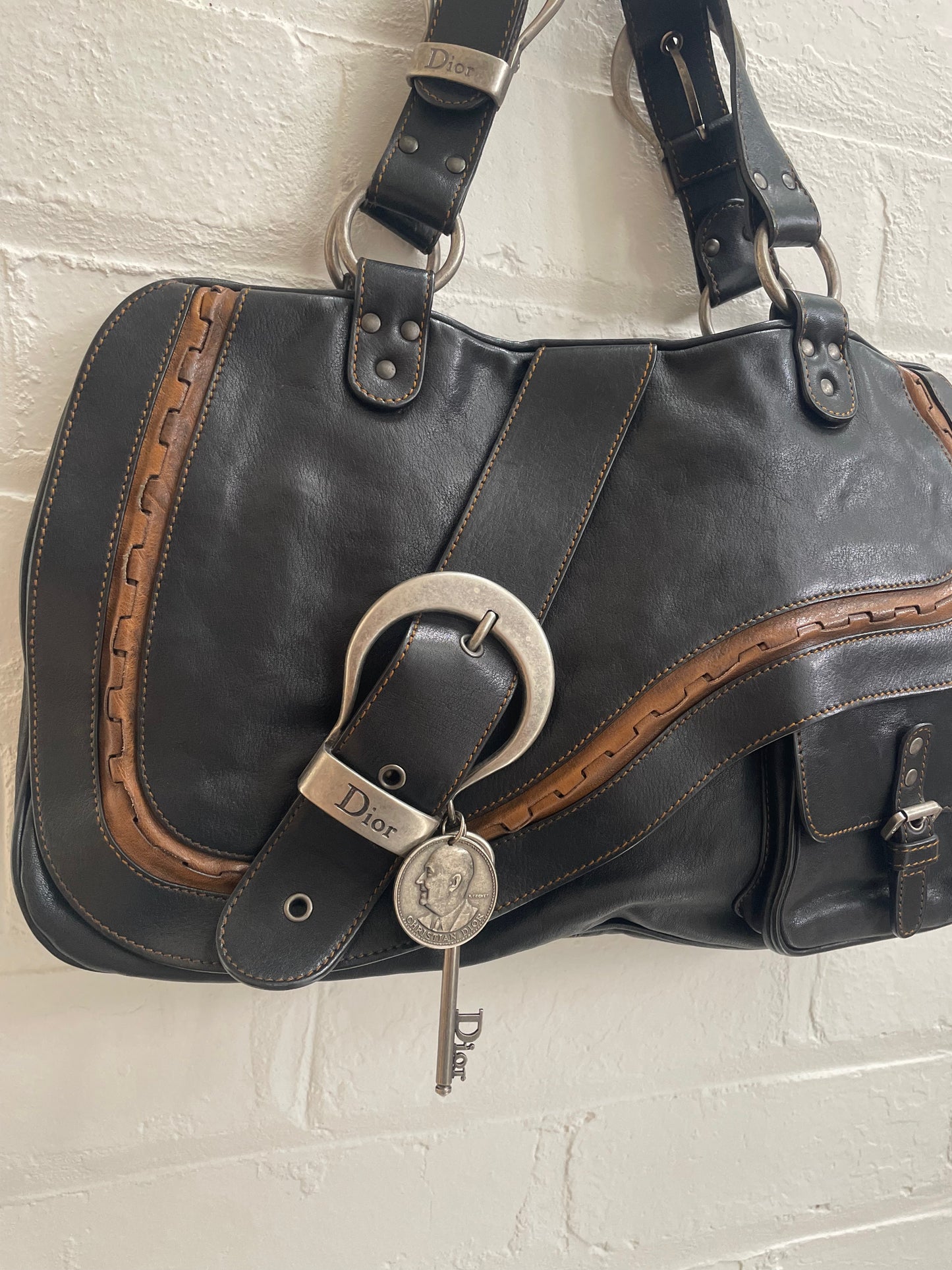 Christian Dior Gaucho Saddle Bag