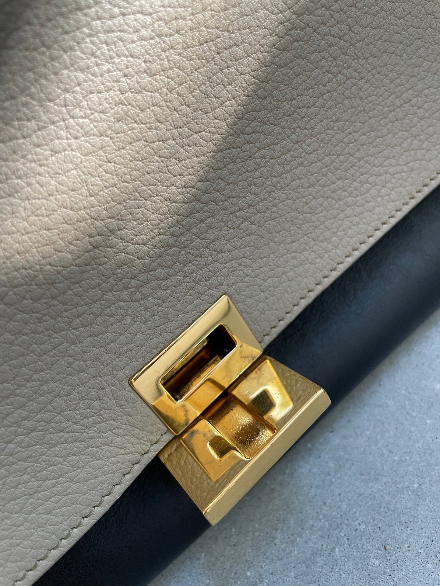 Celine Tri Colour Trapeze Bag