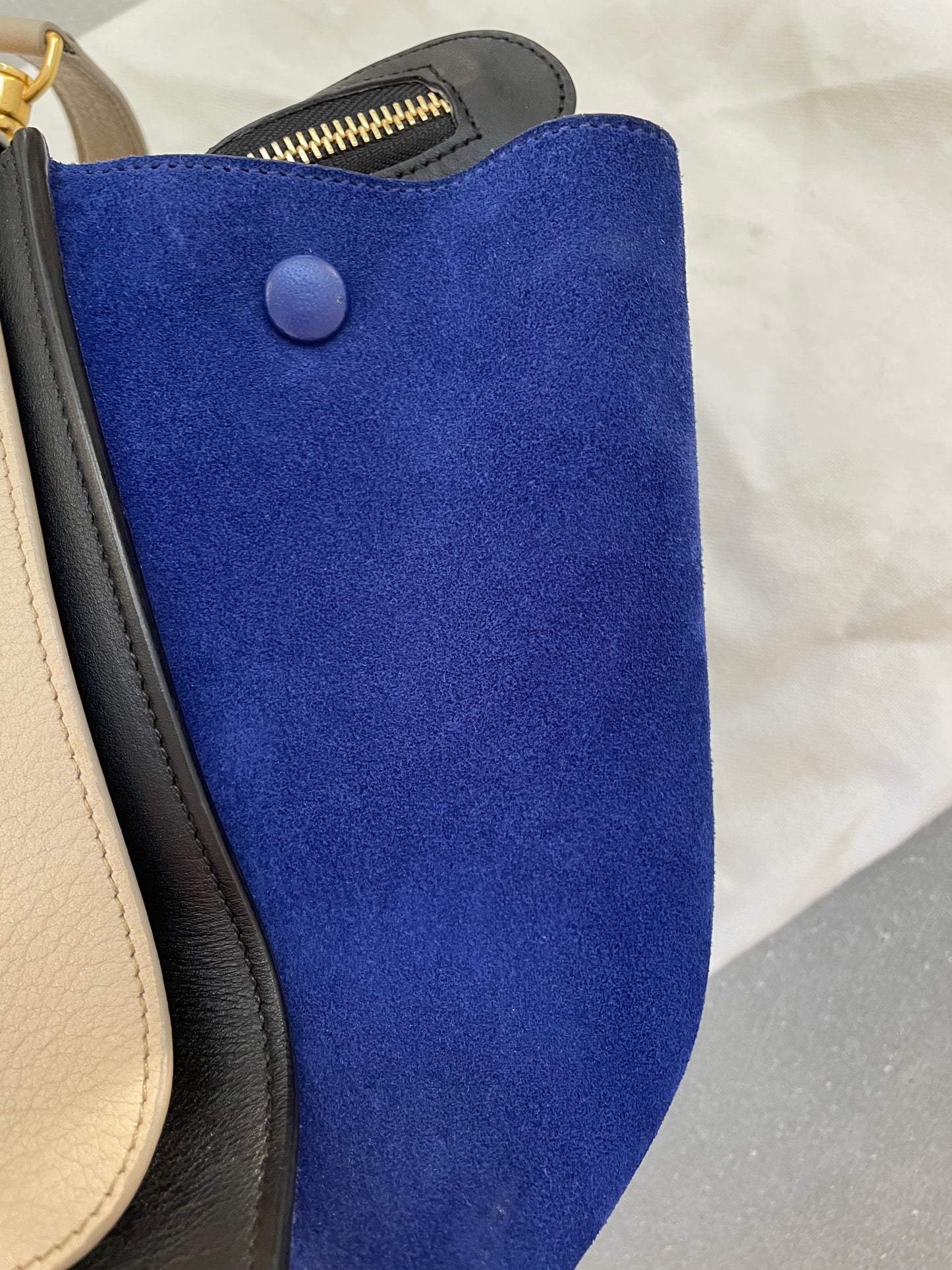 Celine Tri Colour Trapeze Bag