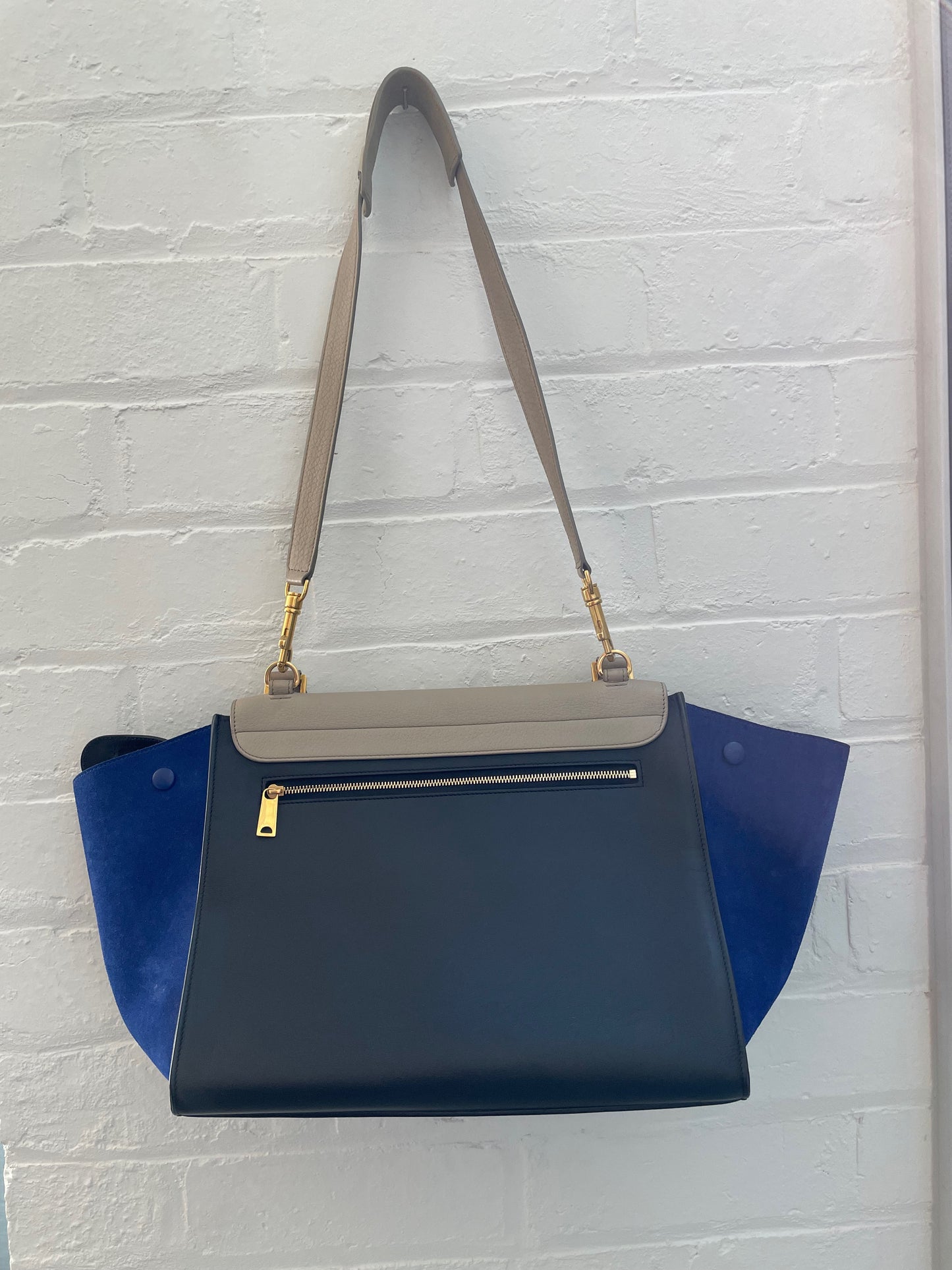 Celine Tri Colour Trapeze Bag