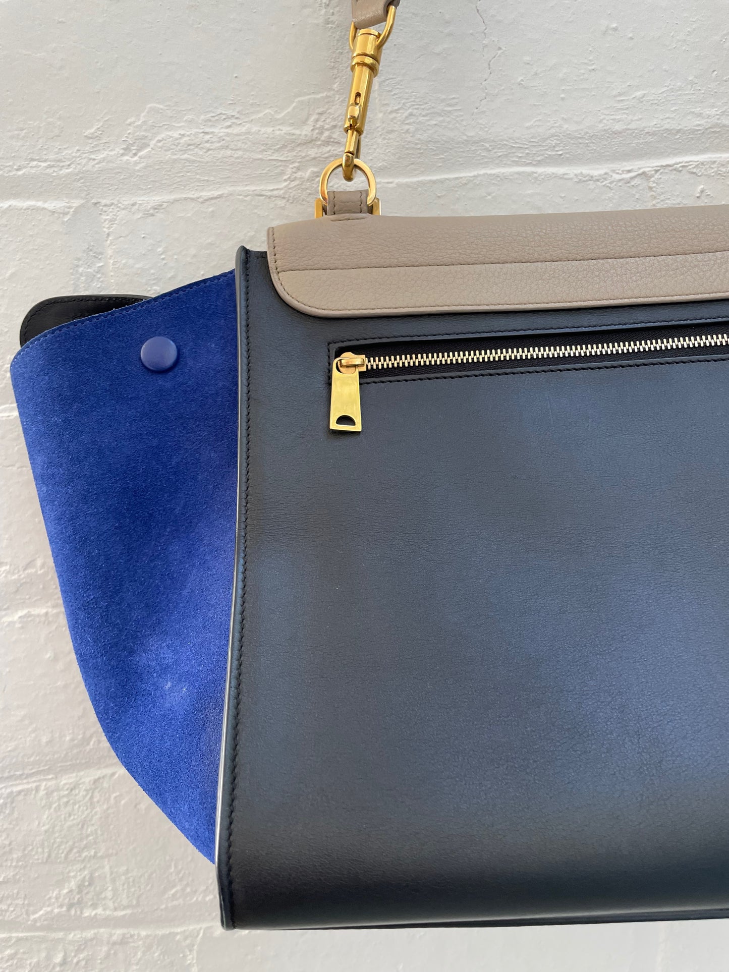 Celine Tri Colour Trapeze Bag