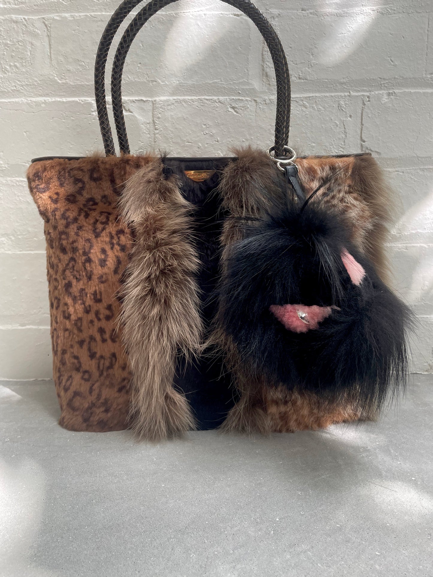 Christian Dior Fur Tote