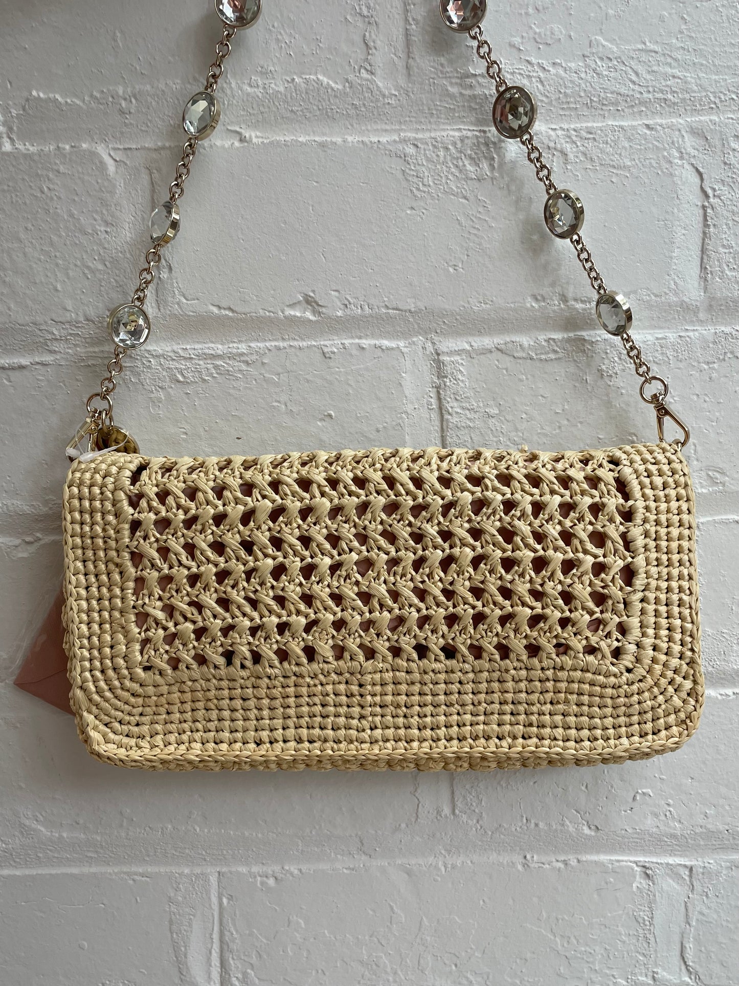 Miu Miu Raffia Shoulder Bag / Clutch