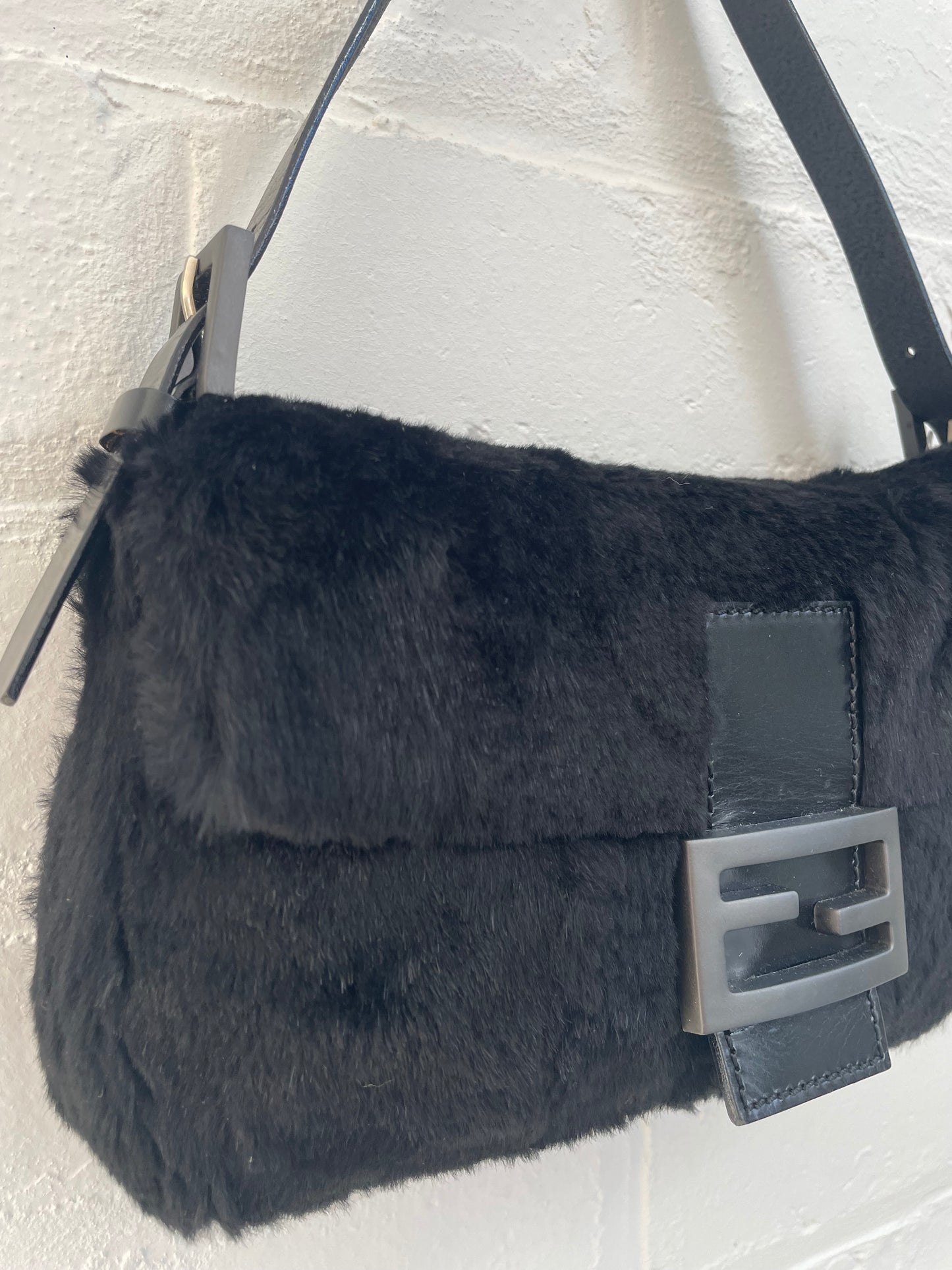 Fendi Rabbit Fur Baguette