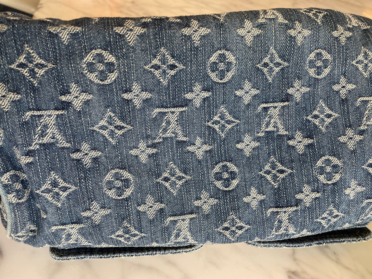 Louis Vuitton Néo Speedy Denim Bag 2005