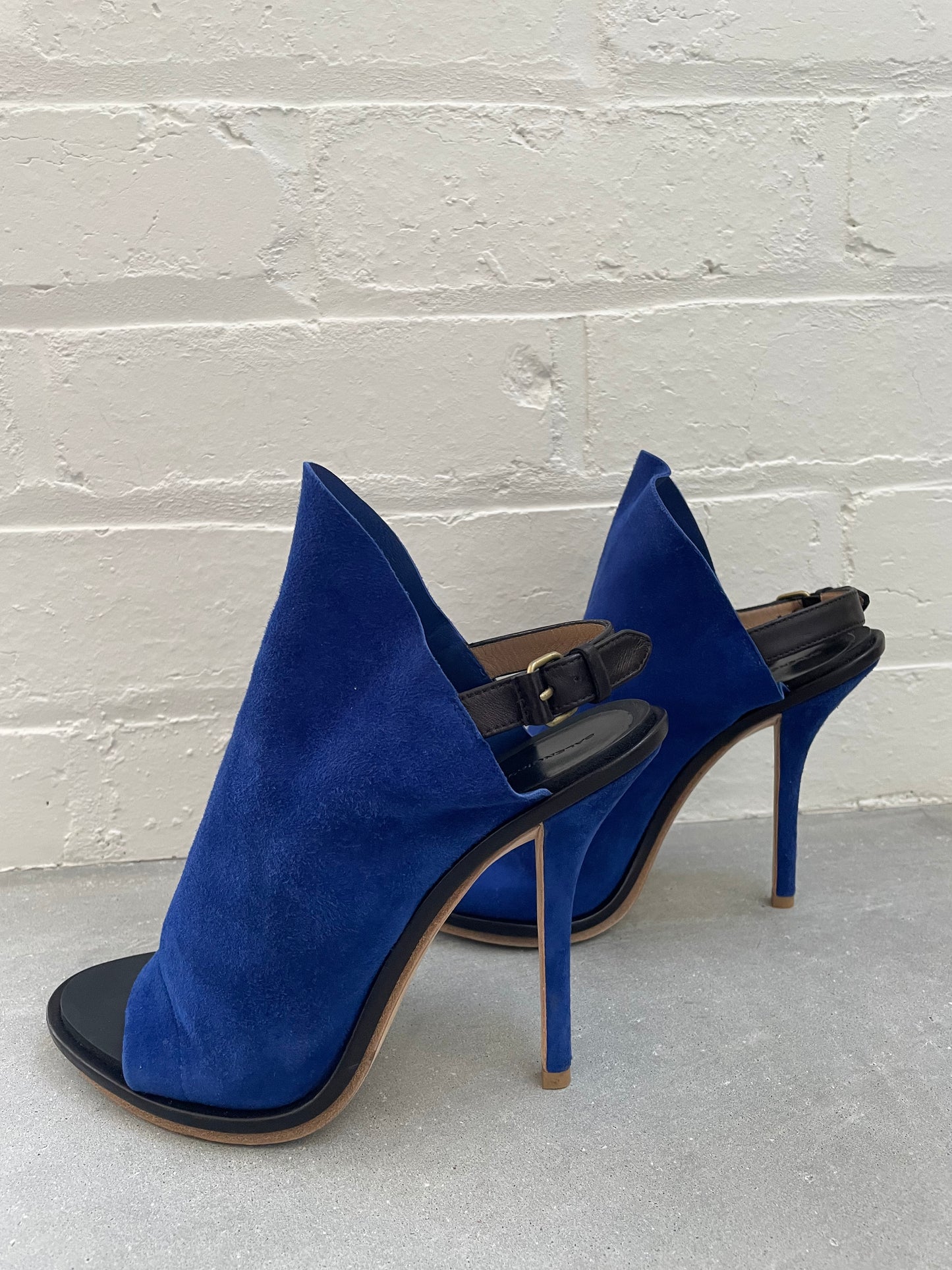 Balenciaga Cobalt Blue Glove Sandal Size 38.5