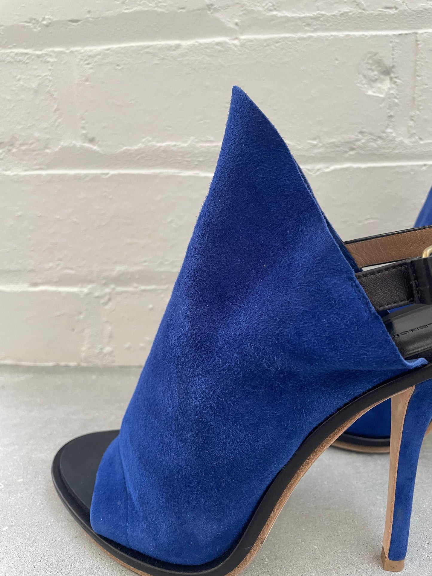 Balenciaga Cobalt Blue Glove Sandal Size 38.5