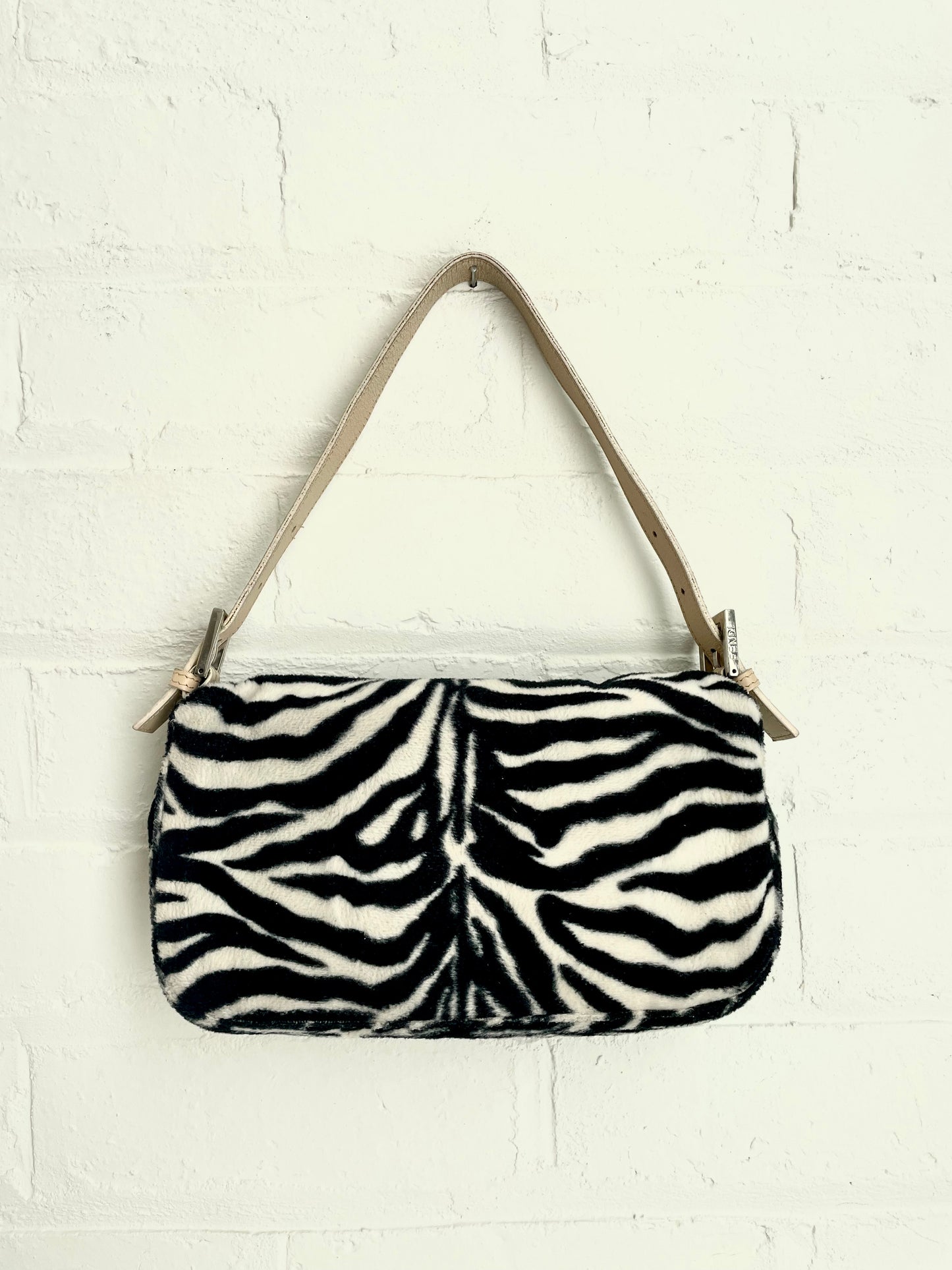 Fendi Zebra Print Baguette