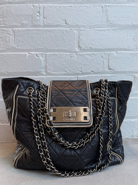 Chanel Mademoiselle Quilted Lambskin Tote
