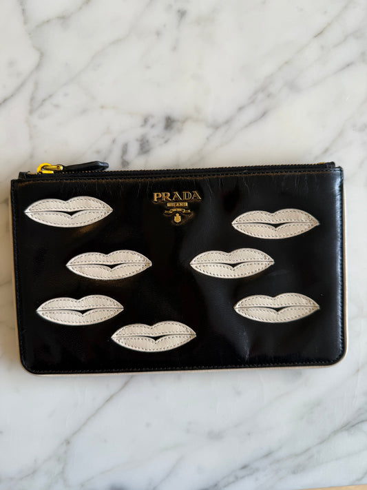 Prada Loose Lips Pouch
