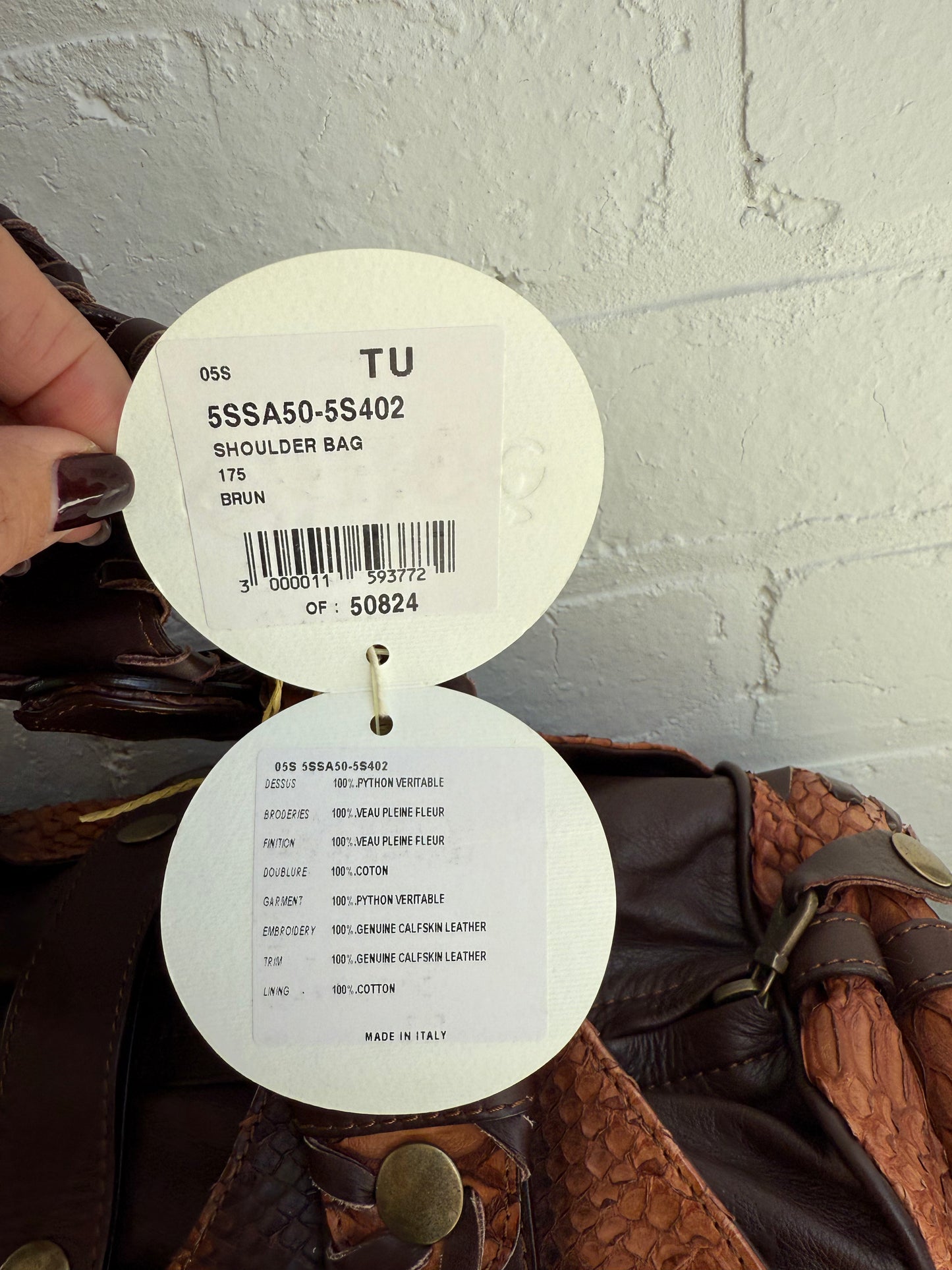 Chloe Python Silverado