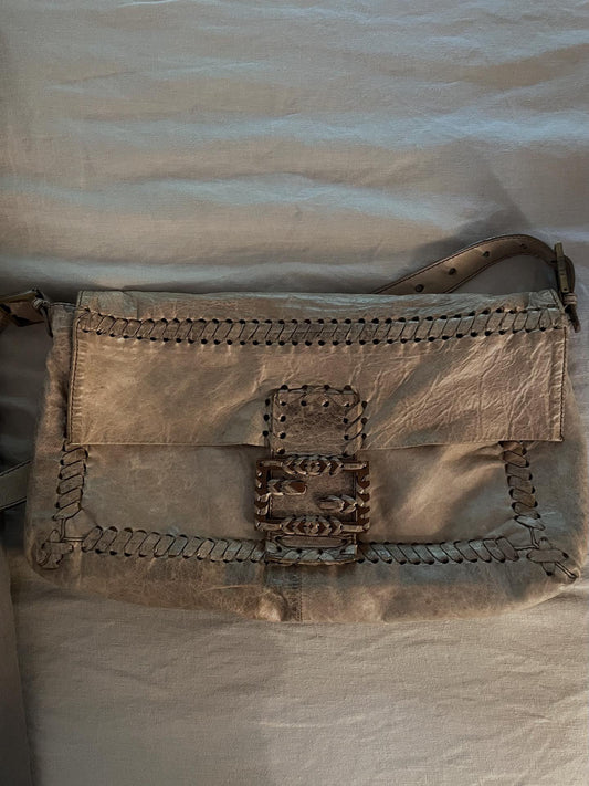 Fendi Beige Whipstitch