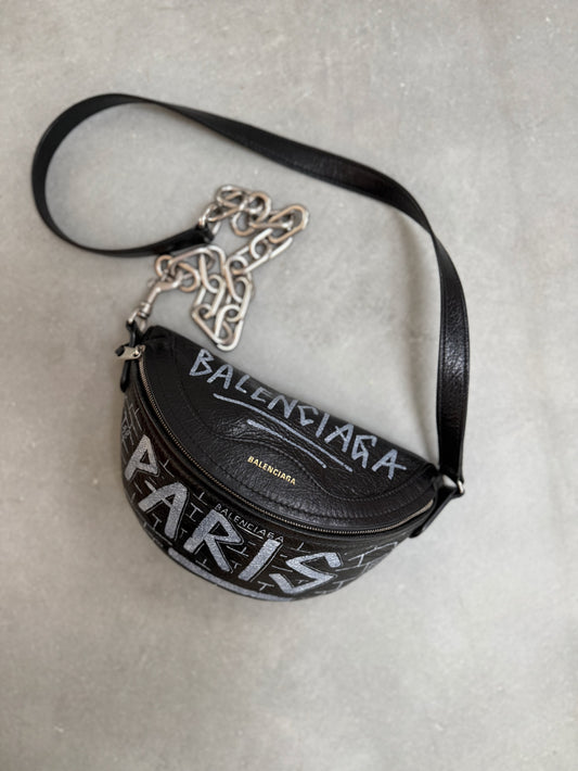 Balenciaga Souvenir Graffiti Bag