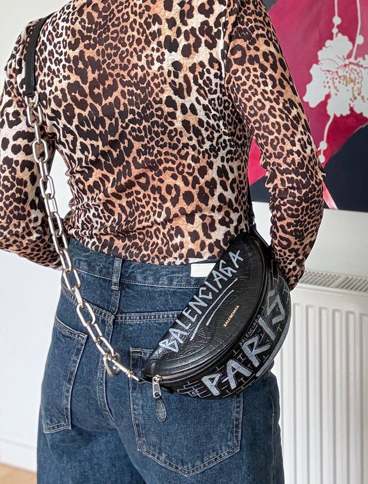 Balenciaga Souvenir Graffiti Bag