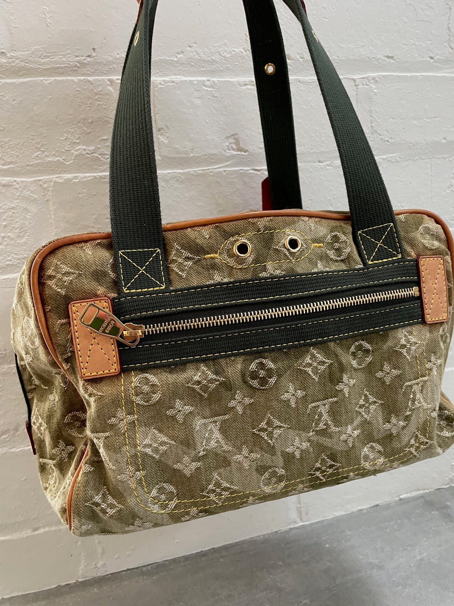 Louis Vuitton Limited Edition Monogramouflage Denim Jasmine Bag