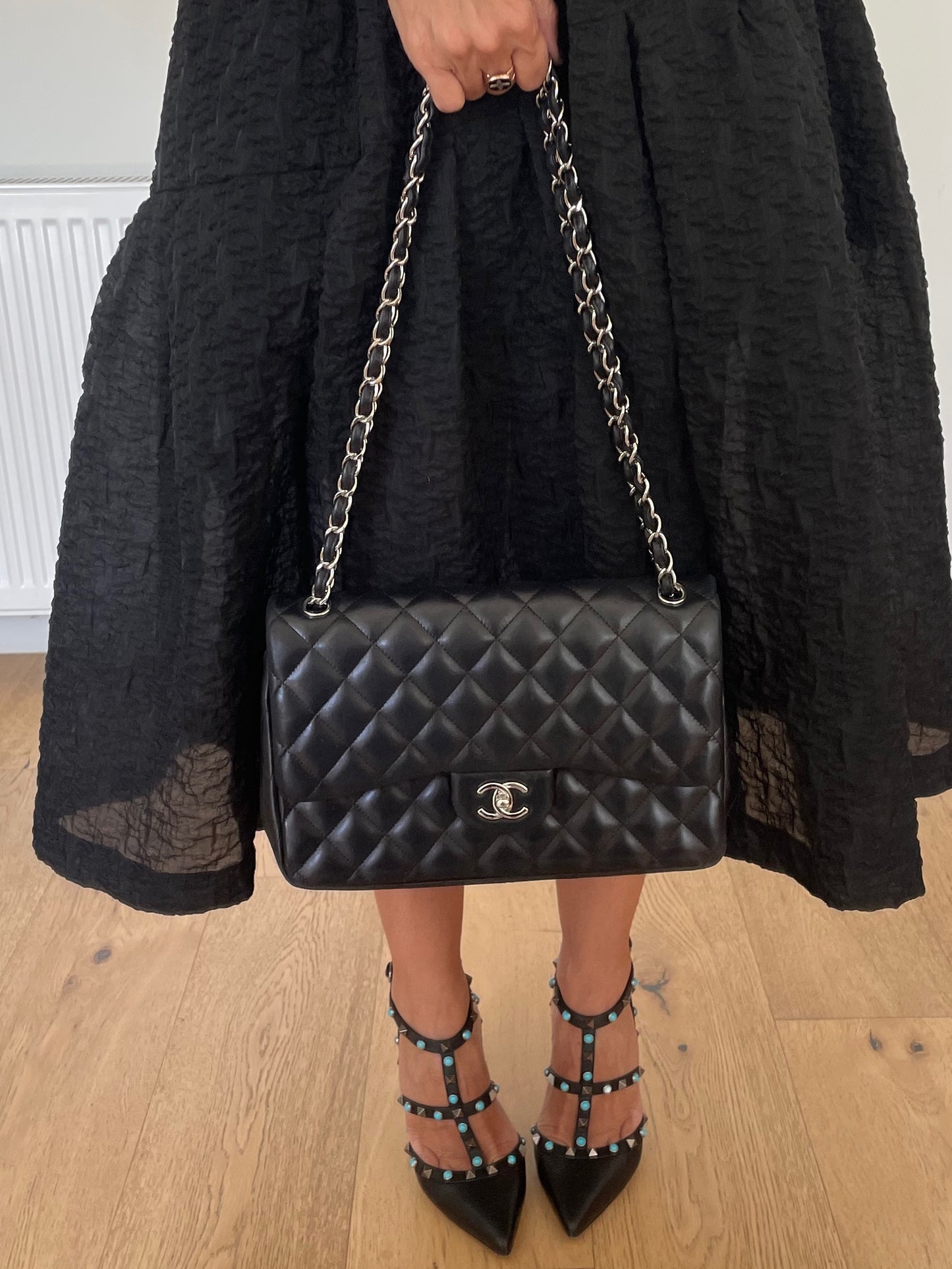 Chanel Jumbo Double Flap in Soft Lambskin Leather