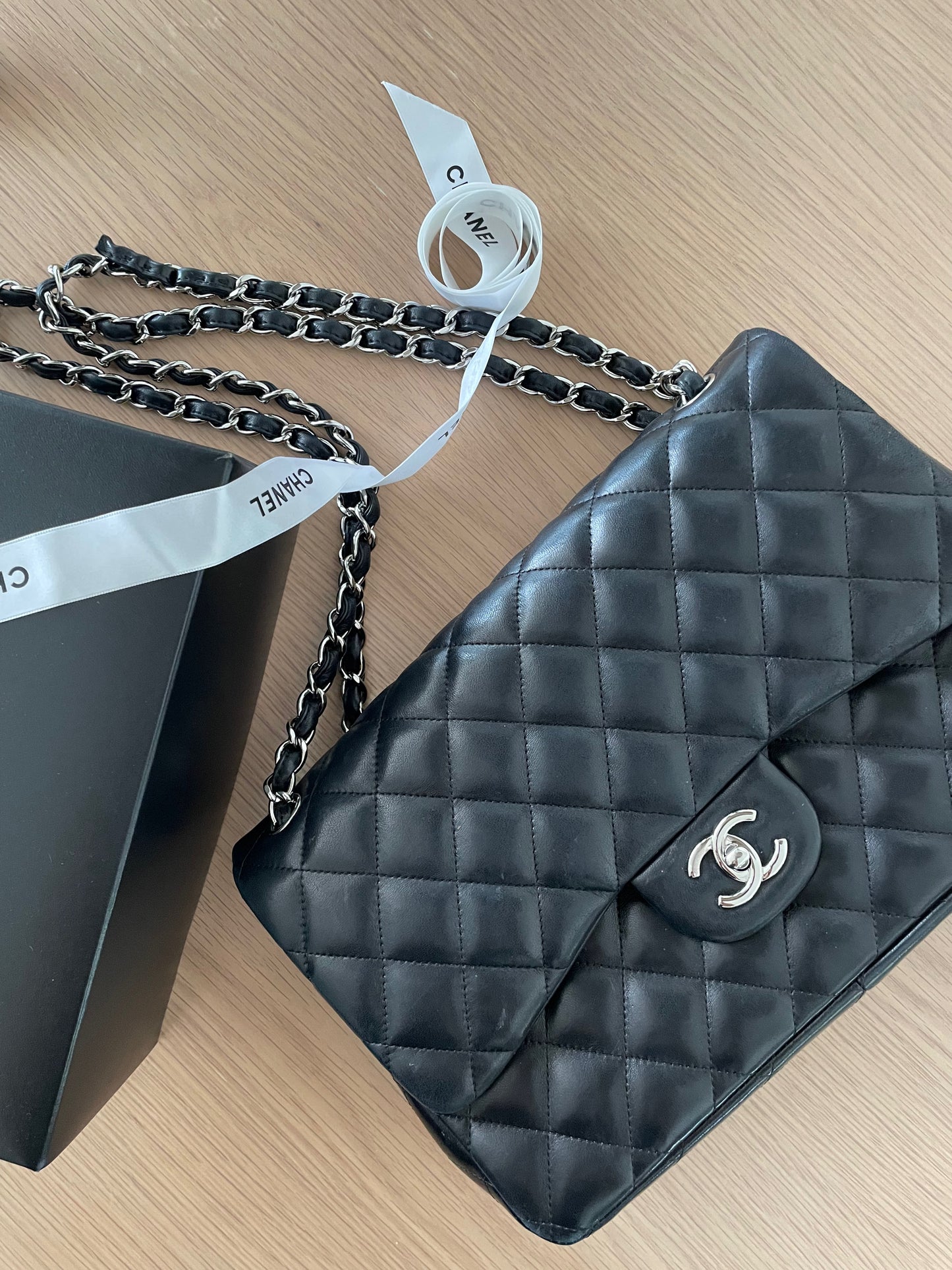 Chanel Jumbo Double Flap in Soft Lambskin Leather