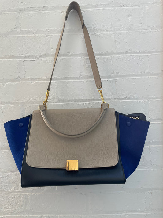 Celine Tri Colour Trapeze Bag