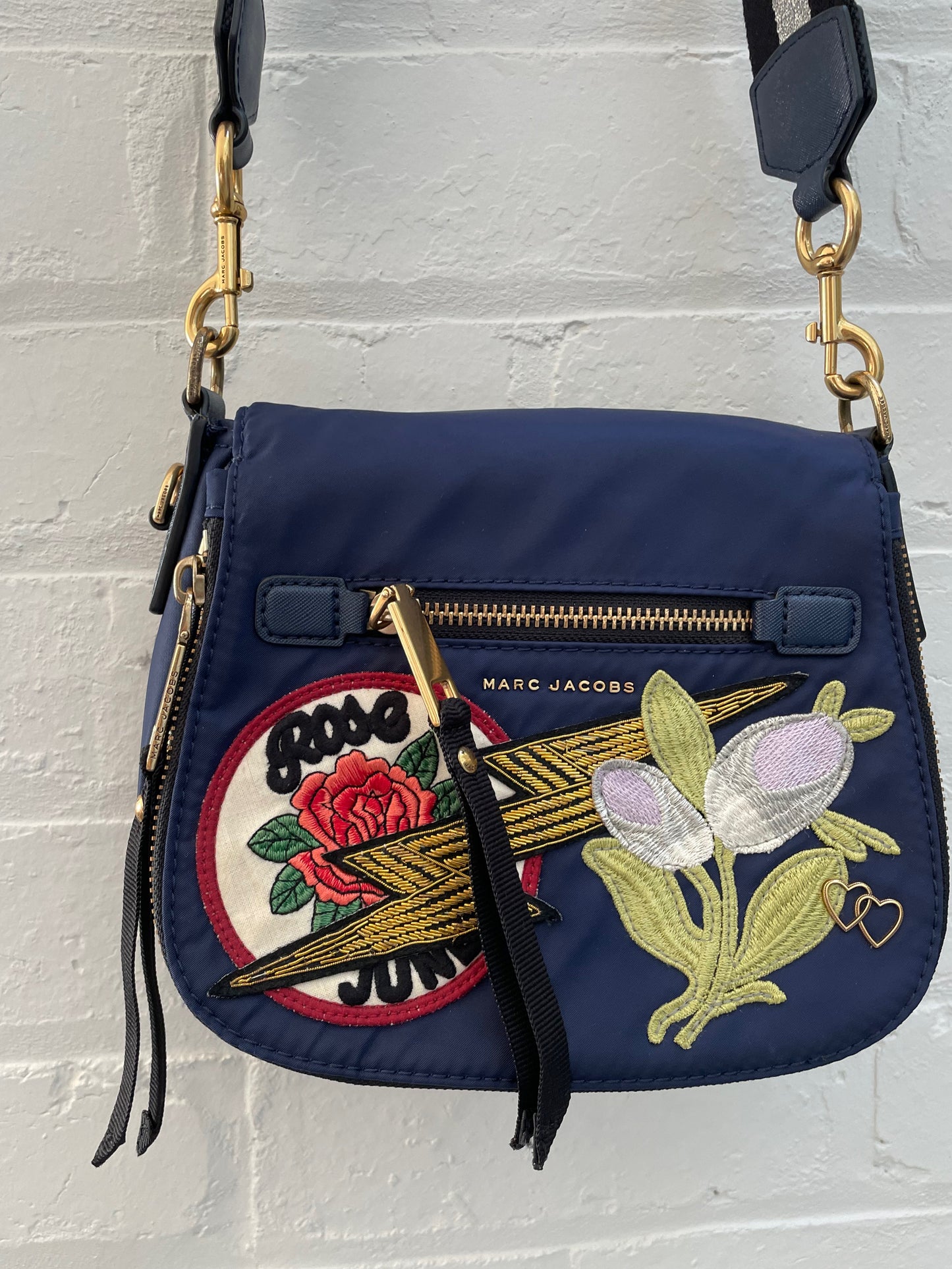 Marc Jacobs Trooper Small Patchwork Nomad Crossbody