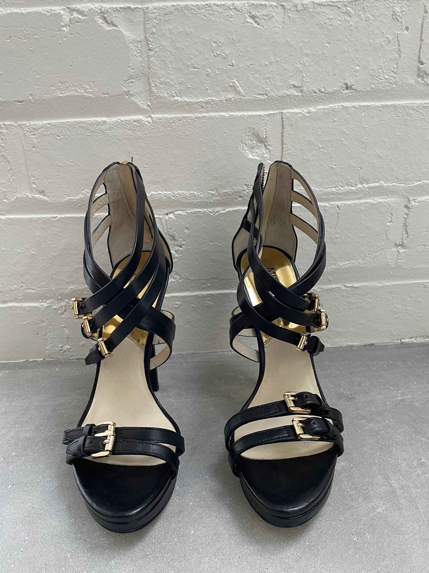 Michael Kors Ava Platform Sandal Size 38