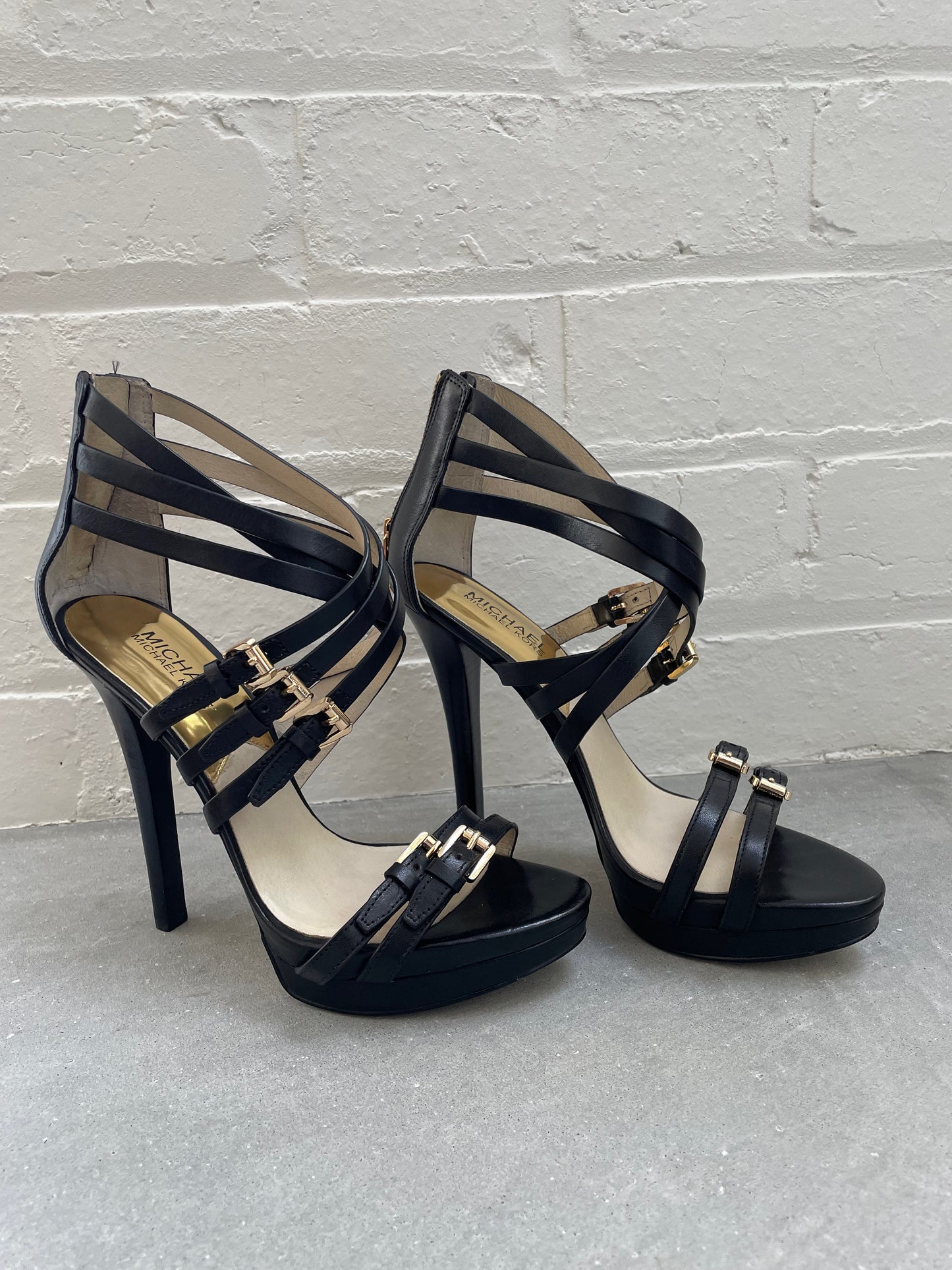 Michael Kors Ava Platform Sandal Size 38