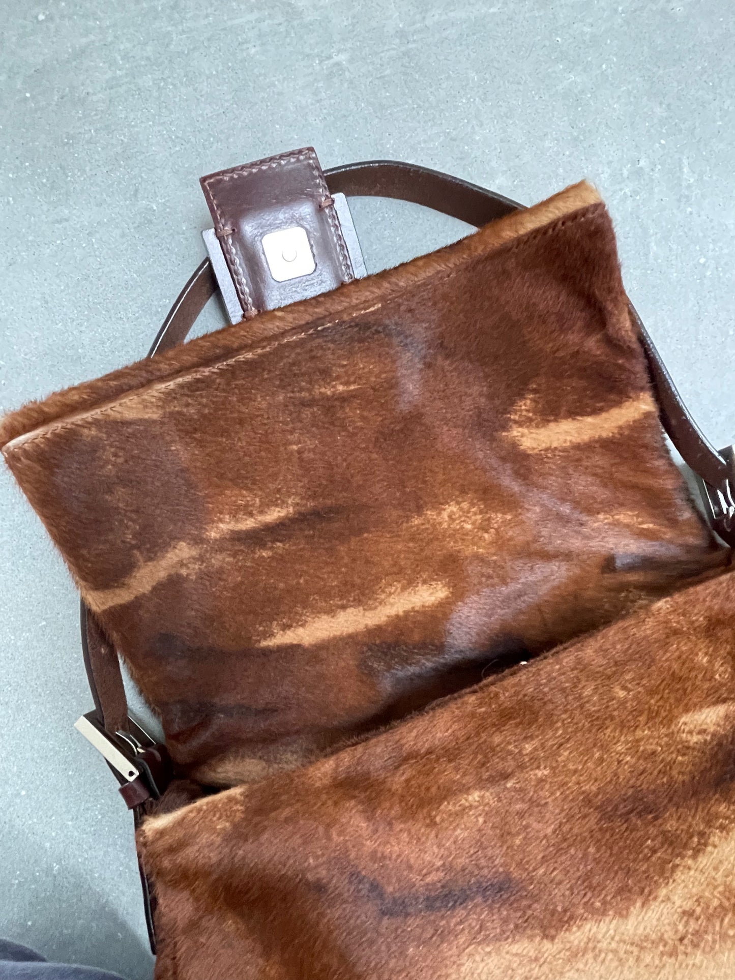 Fendi Calfskin Mamma Baguette