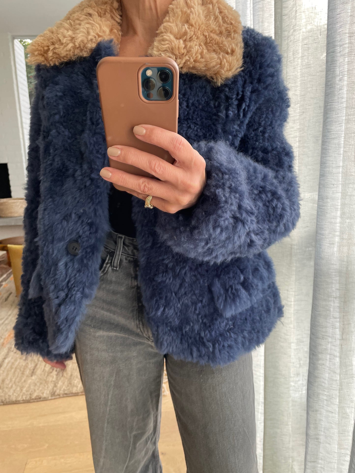 Friends with Frank Shearling Coat / Jacket