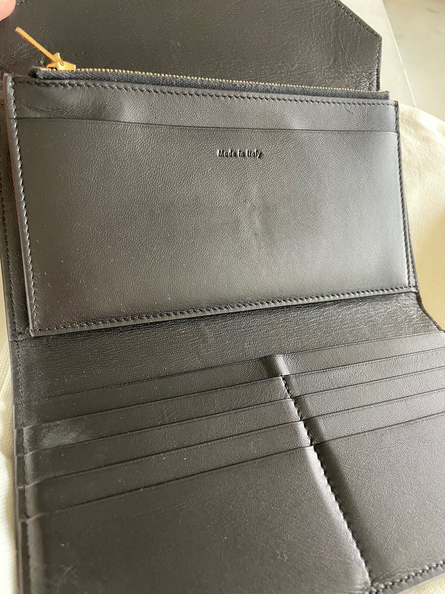 Celine Trio Two Toned Wallet